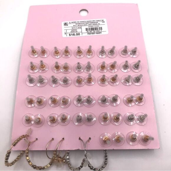 Wild Fable Gold and Silver Earring, Necklace and Ring Jewelry Bundle - Picture 8 of 9